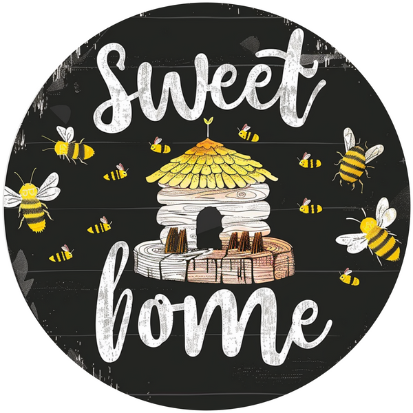 Sweet Home Metal Sign - Made In USA