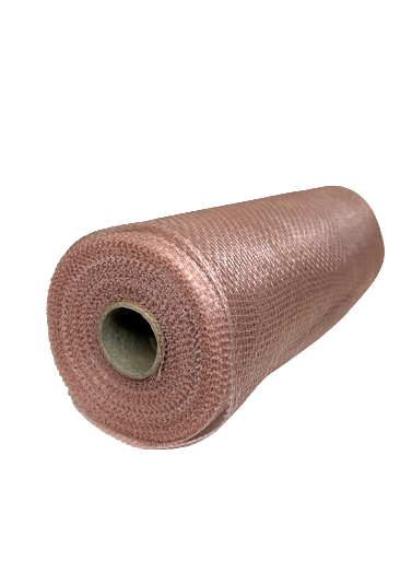 Rose Gold - Deco Mesh Solid Color - ( 10 Inch x 10 Yards )