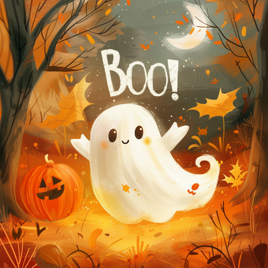 Boo! Metal Sign - Made in USA