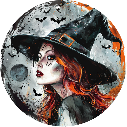 Witch Metal / Vinyl Sign - Made in USA