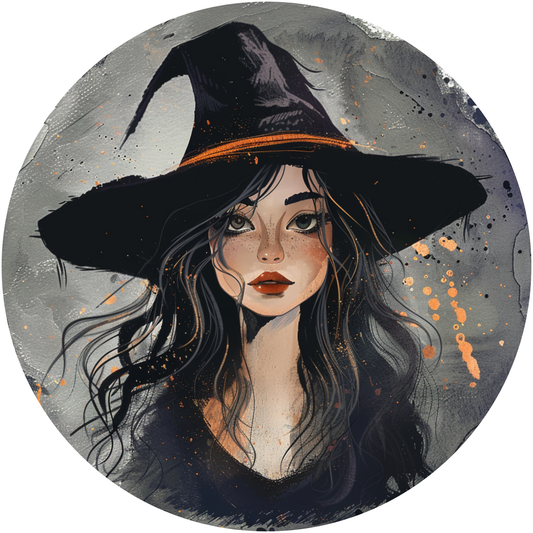 Witch Metal / Vinyl Sign - Made in USA