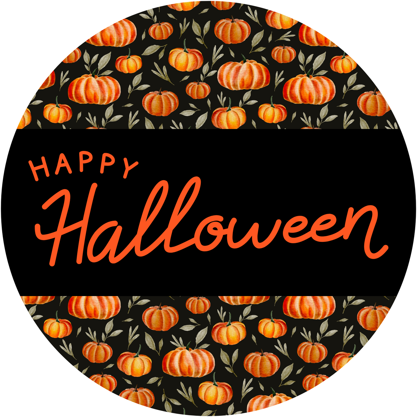 Happy Halloween Metal / Vinyl Sign - Made in USA
