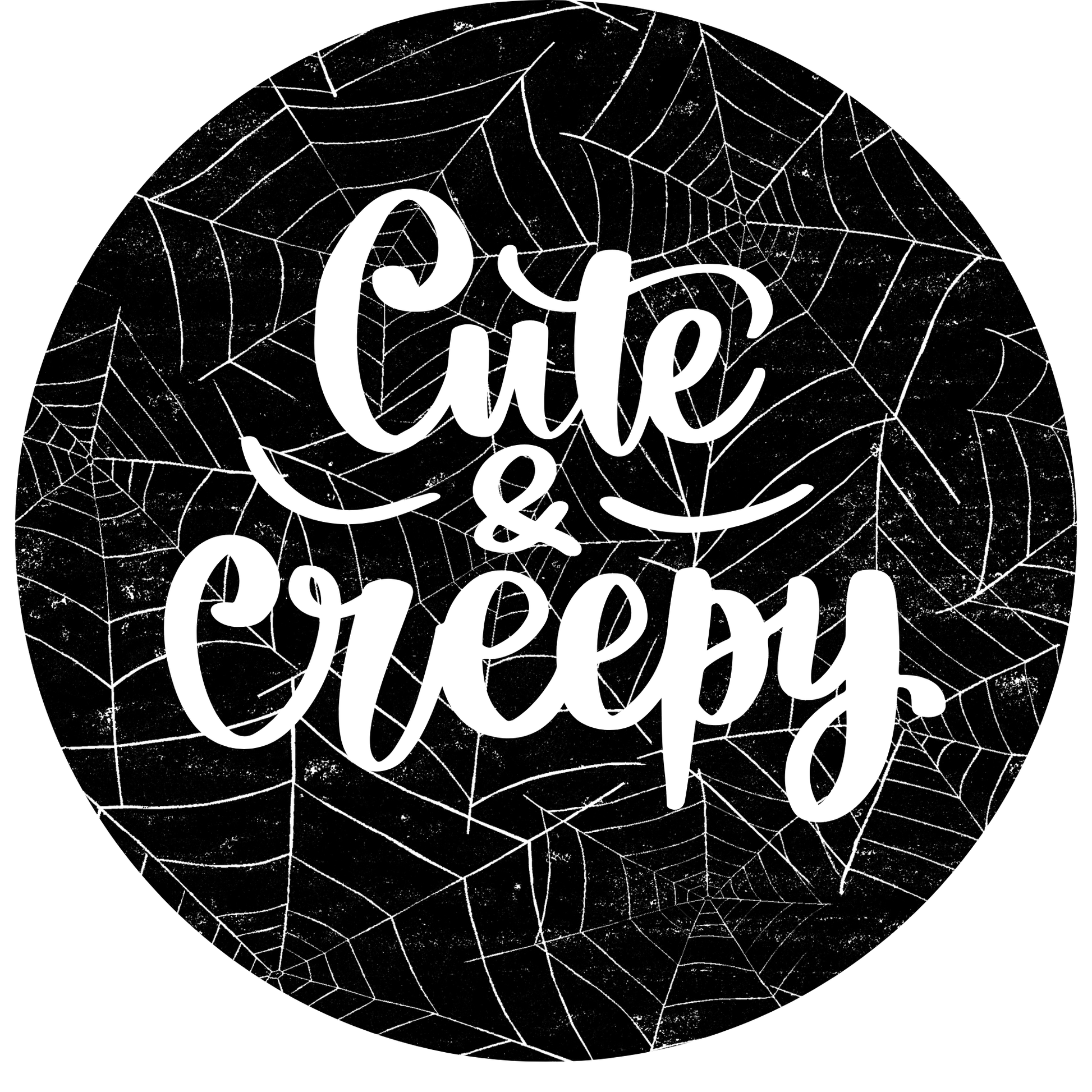 Cute & Creepy Metal / Vinyl Sign - Made in USA