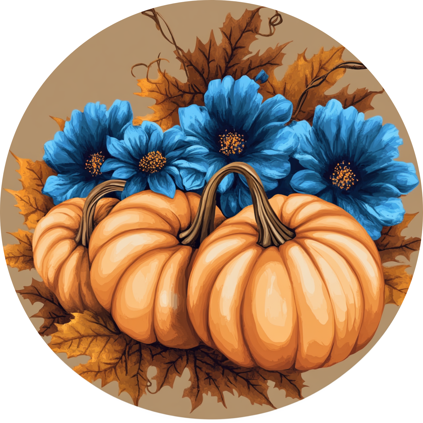 Pumpkins Metal / Vinyl Sign - Made in USA