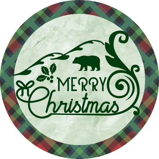 Merry Christmas Metal / Vinyl Sign - Made in USA