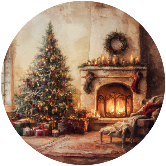 Christmas Living Room Accent Sign - Made in USA