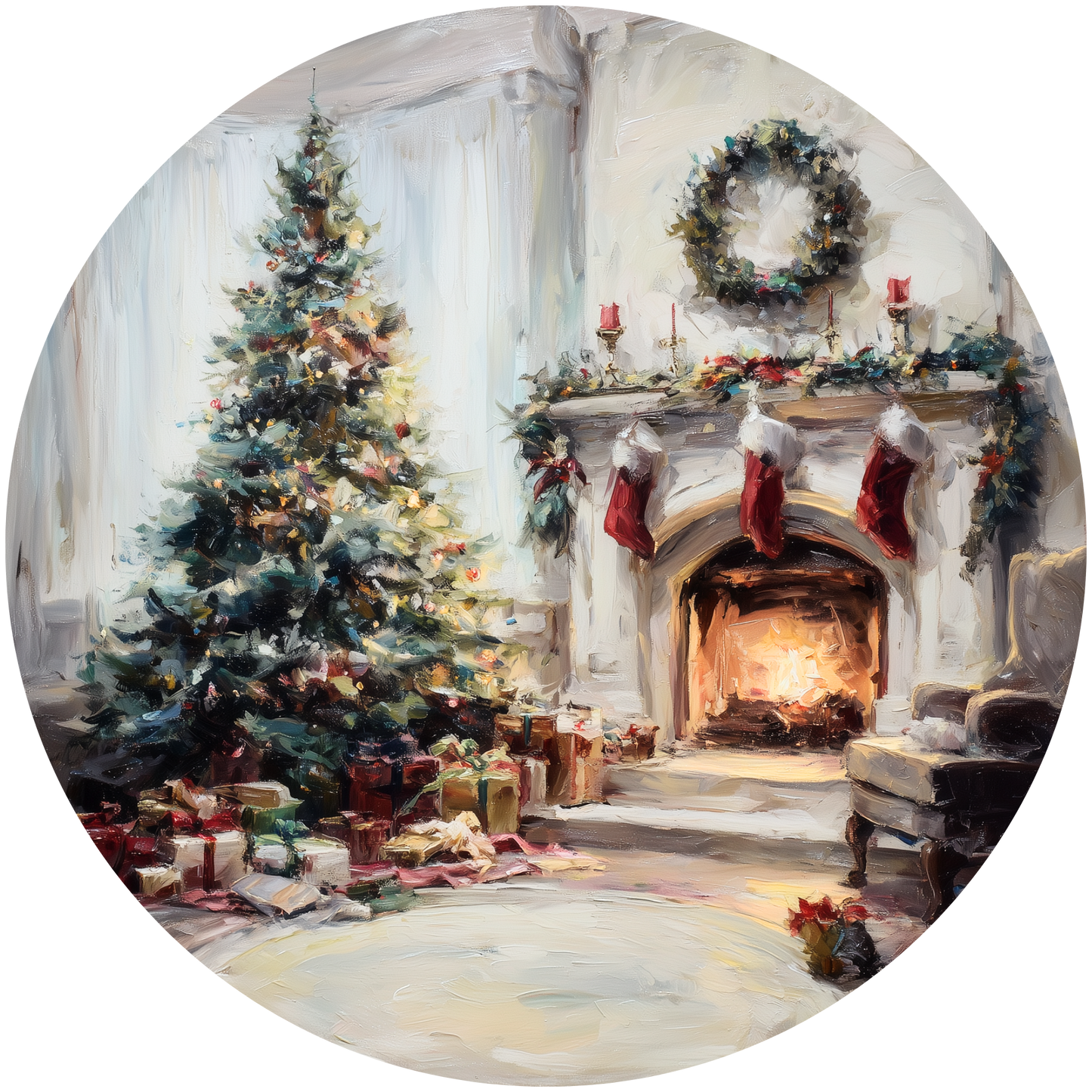 Christmas Living Room Accent Sign - Made in USA