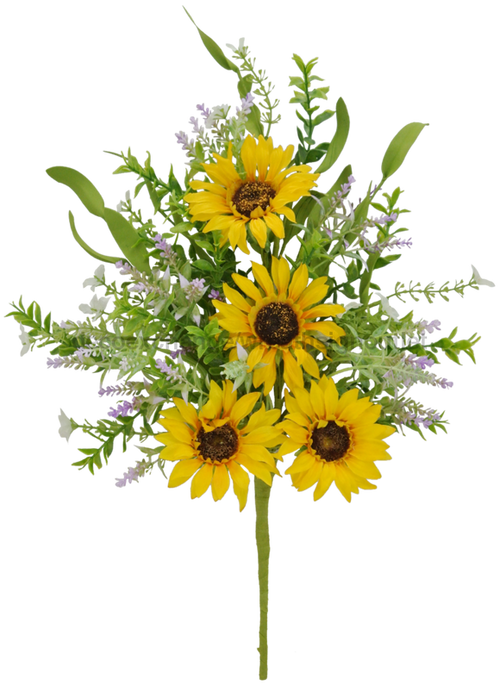 Sunflower Grapevine Wreath Kit - 18 Inches Grapevine