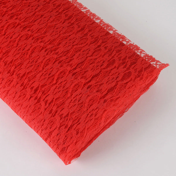 54 Inch Lace Bolt 10 Yards - Red BBCrafts.com