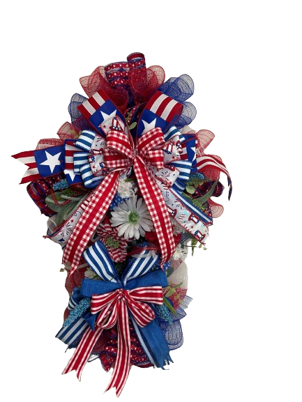 The Fourth of July Wreath - Made By Designer Leah