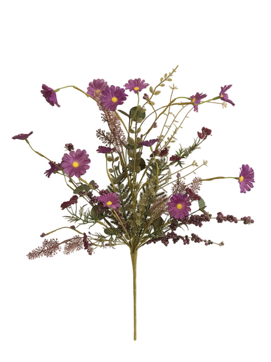 24 Inch Mixed Fall Filler Spray - Purple