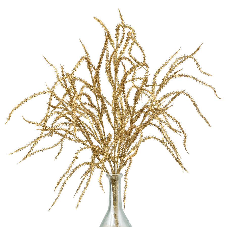 22 Inch Willow with Glittered Gold