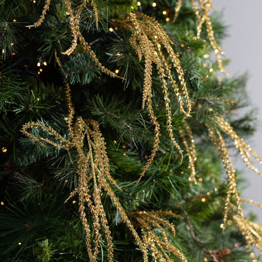 22 Inch Willow with Glittered Gold