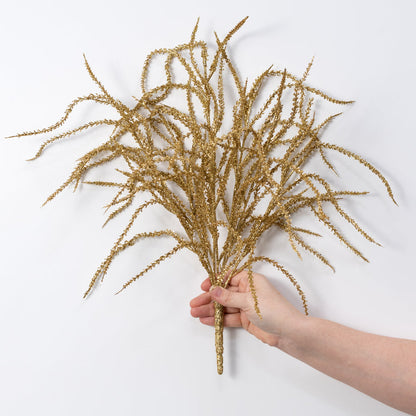 22 Inch Willow with Glittered Gold
