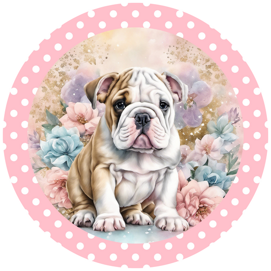 Bulldog Metal / Vinyl Sign - Made in USA