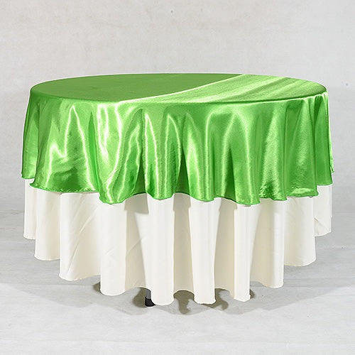 Apple - 90 Inch Satin Round Tablecloths BBCrafts.com