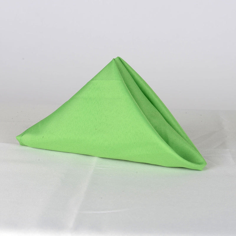 Apple Green - 20 x 20 Polyester Napkins - ( 20 x 20 - 5 Pieces | 5 Napkins ) BBCrafts.com