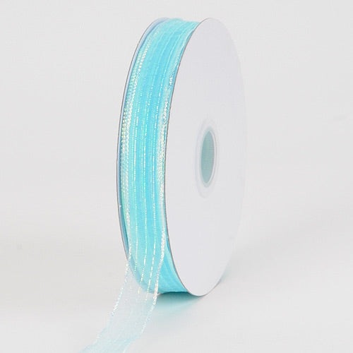Aqua - Corsage Ribbon - ( 5/8 Inch | 50 Yards ) BBCrafts.com