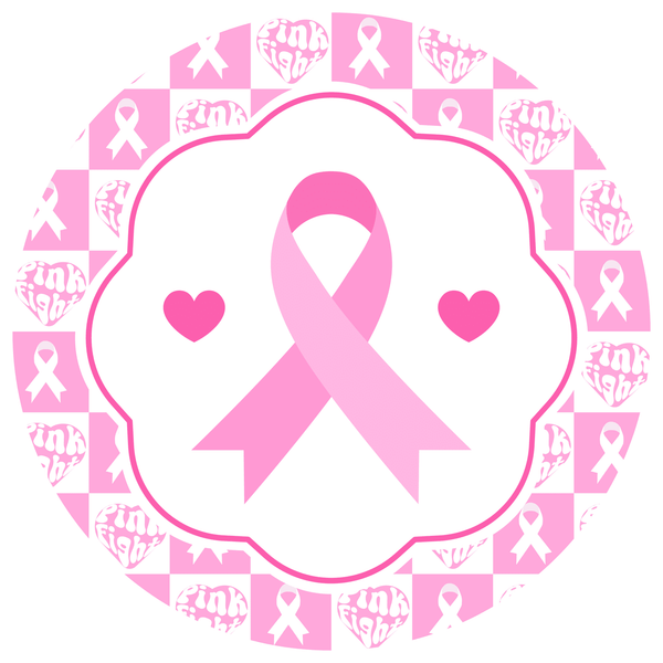 PINk RIBBON様ありがとうございます Awareness-Metal-Sign-CANCER-