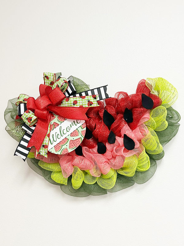 Summer Watermelon Wreath - Made By Designer Genine