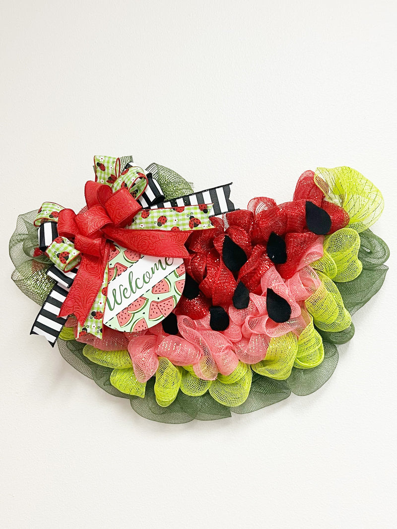 Summer Watermelon Wreath - Made By Designer Genine