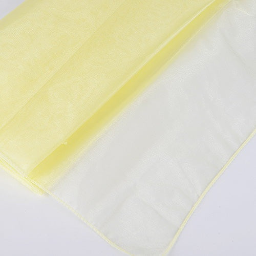 Baby Maize - Organza Overlay - ( W: 28 Inch | L: 216 Inches ) BBCrafts.com