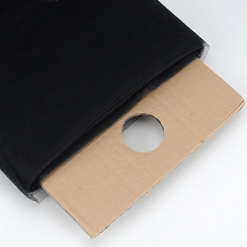 Black - 54 Inch Premium Tulle Fabric Bolt x 40 Yards BBCrafts.com