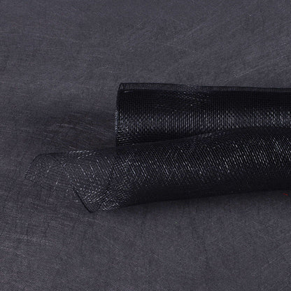 Black - Floral Mesh Wrap Solid Color - ( 10 Inch x 10 Yards ) BBCrafts.com
