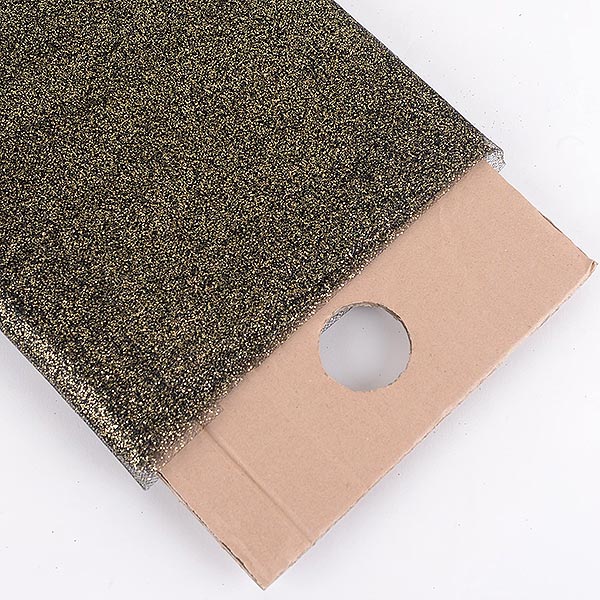 Black - Premium Glitter Tulle Fabric ( 54 Inch | 10 Yards ) BBCrafts.com