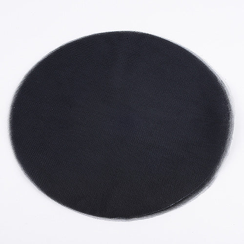 Black - Premium Tulle Circle - ( 9 Inch | 25 Pieces ) BBCrafts.com