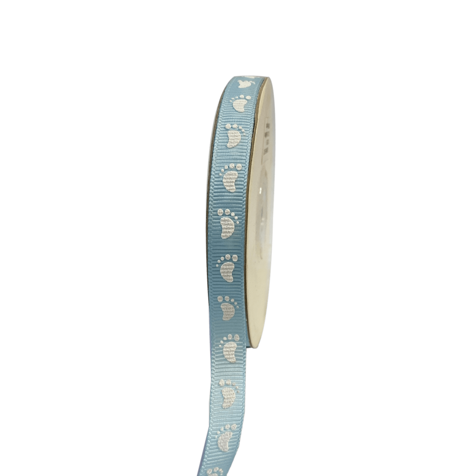 Foot Ribbons Baby Print Ribbons | Baby Footprint Wholesale Ribbon | BBCrafts ...