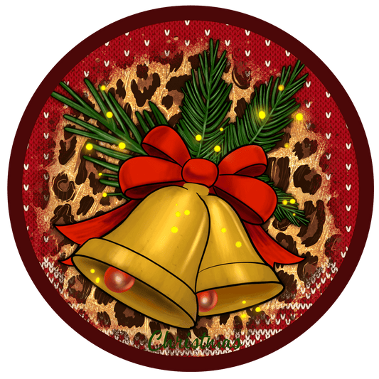 Christmas Christmas Bell Metal / Vinyl Sign - Made in USA