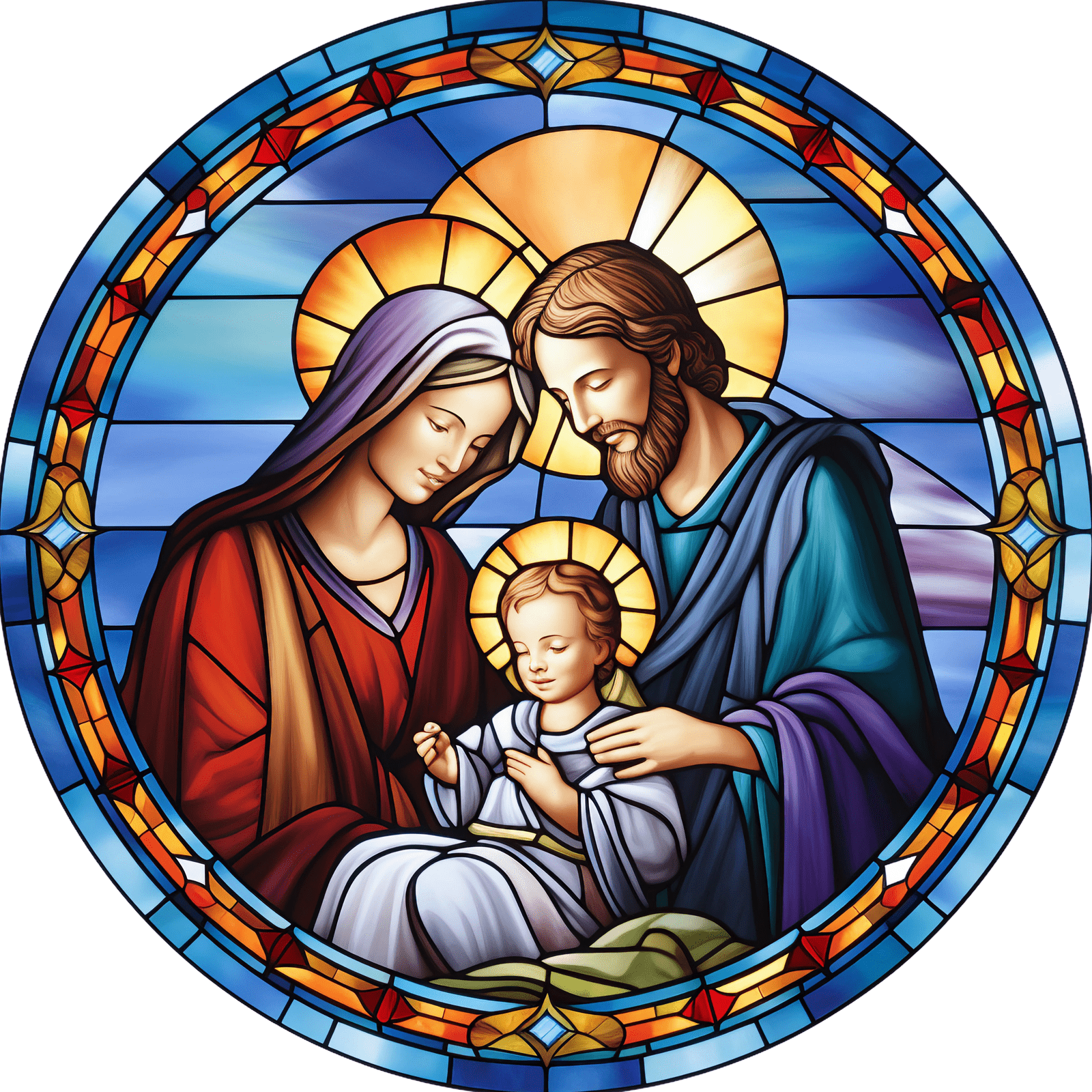 Visual Sign Nativity CHRISTMAS Metal Sign: NATIVITY JESUS - Accent – BBCrafts.com