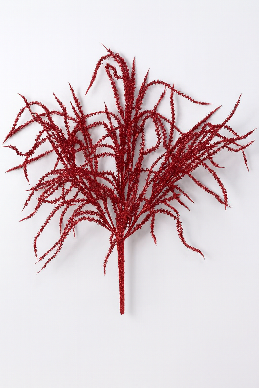 22 Inch Willow with Glittered Red