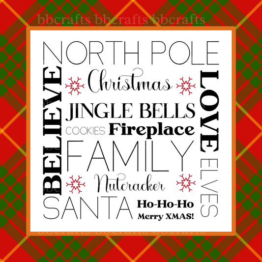 Christmas Quotes Metal Sign - Made in USA