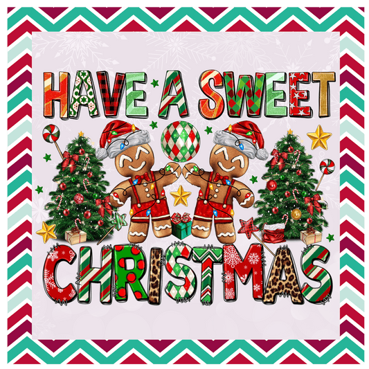 Christmas Have a Sweet Christmas Metal Sign - Made in USA