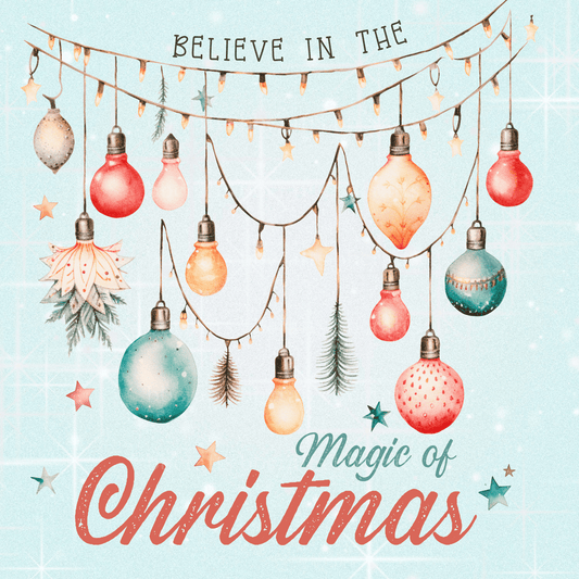 Christmas Magic of Christmas Metal Sign - Made in USA