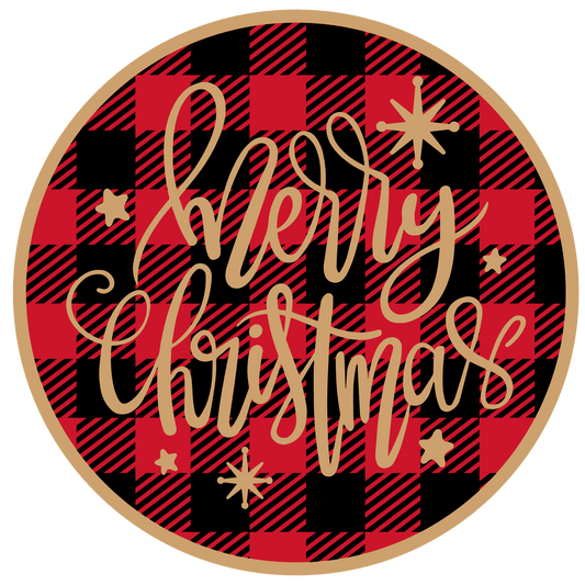 Christmas Merry Christmas Metal / Vinyl Sign - Made in USA