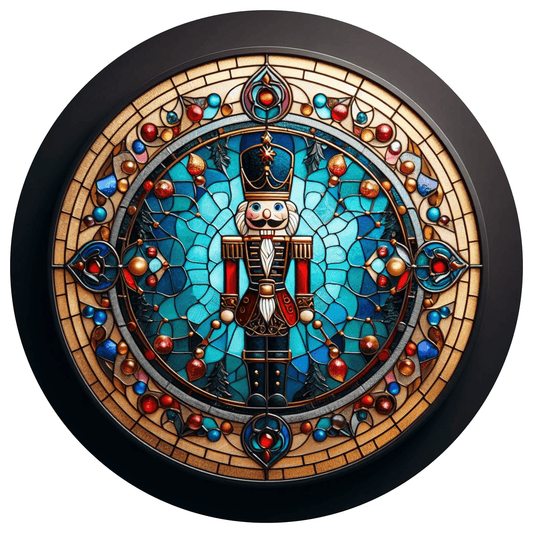 Christmas Nutcracker Metal / Vinyl Sign - Made in USA