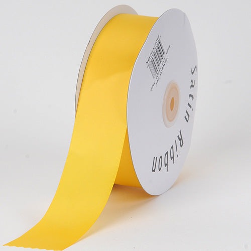 Daffodil - Satin Ribbon Single Face - ( 1/4 Inch | 100 Yards ) BBCrafts.com