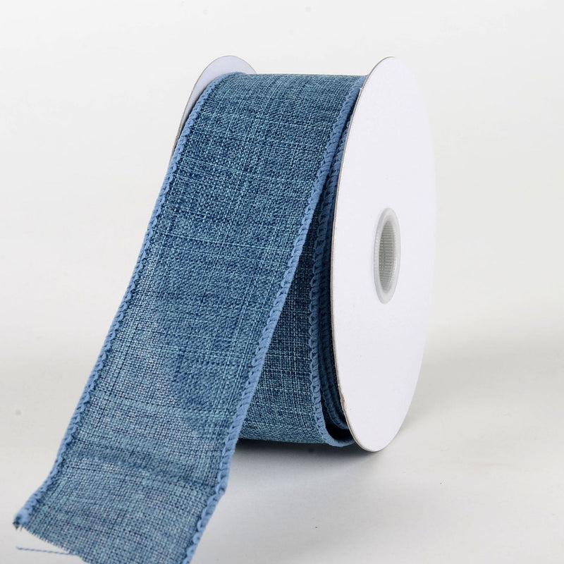 Demin - Canvas Ribbon - ( W: 1 - 1/2 Inch | L: 10 Yards ) BBCrafts.com