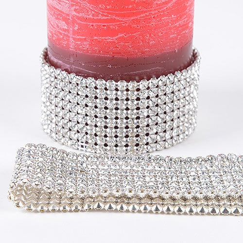 Diamond Wraps Artificial Rhinestone ( 5 Rows x 3 Yards ) BBCrafts.com