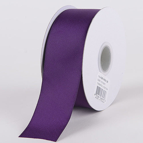 Eggplant - Satin Ribbon Double Face - ( W: 1 - 1/2 Inch | L: 25 Yards ) BBCrafts.com