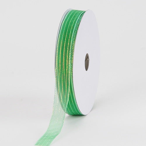 Emerald - Corsage Ribbon - ( W: 3/8 Inch | L: 50 Yards ) BBCrafts.com