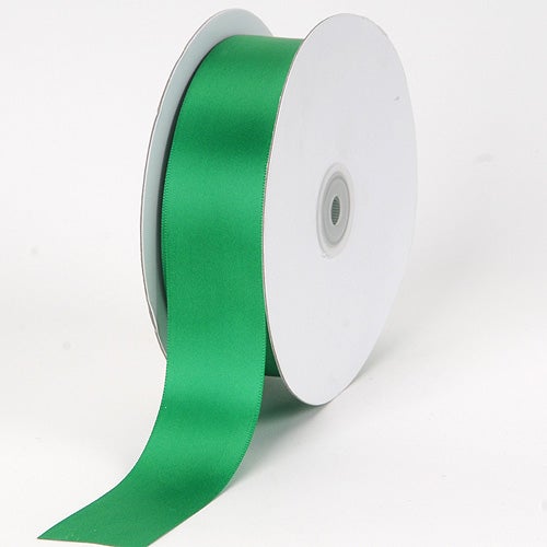 Emerald - Satin Ribbon Double Face - ( W: 5/8 Inch | L: 25 Yards ) BBCrafts.com