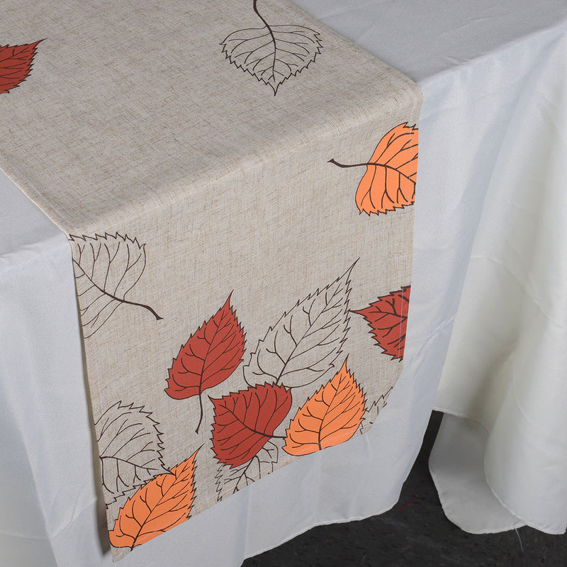 Fall Collection 13x90 Inch Table Runner F02 BBCrafts.com