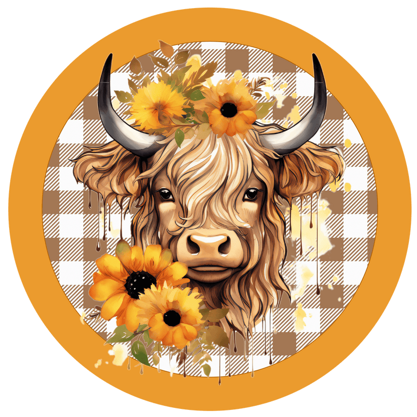 Fall Cow S Accent Sign - Made in USA – BBCrafts.com