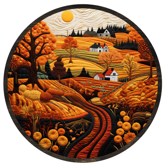 Fall Homeland Metal / Vinyl Sign - Made in USA