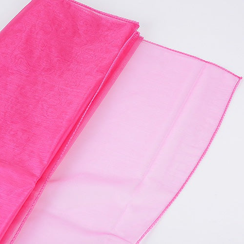 Fuchsia - Wedding Organza Fabric Decor - ( W: 58 Inch | L: 360 Inches ) BBCrafts.com