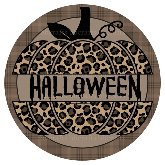 Pumpkin Halloween Metal / Vinyl Sign - Made in USA